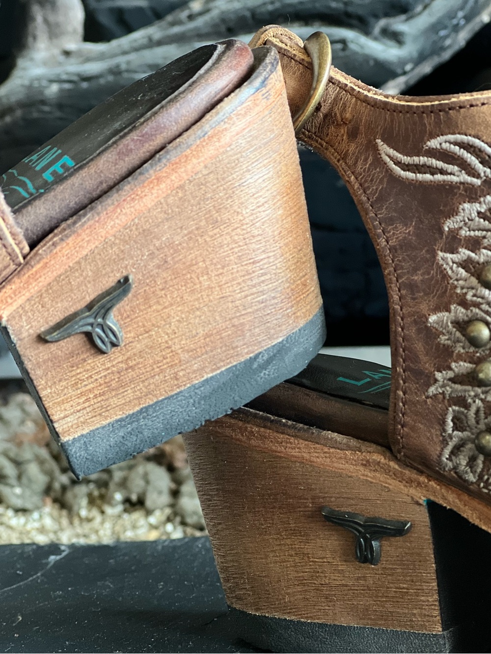 LANE Slingback Studded Mules - Picture 7 of 10